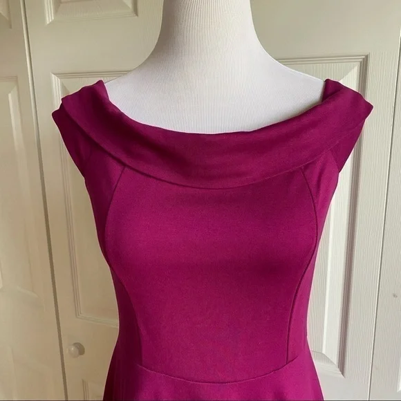 Lulu's Pink Skater Dress Size Large - Picture 4 of 14